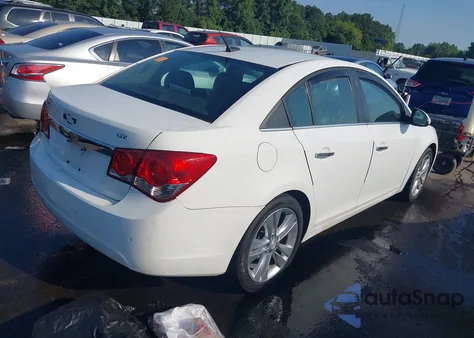 2011 Chevrolet Cruze Ltz from USA, damaged, VIN 1G1PH5S92B7142157